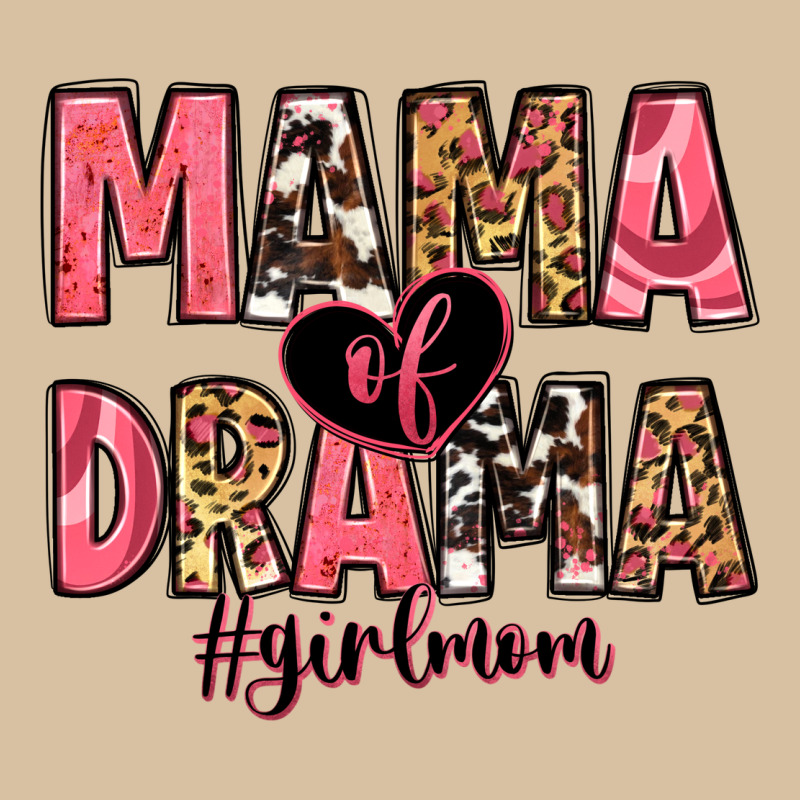 Mama Of Drama Girl Mom Heavyweight Hoodie by Zillion Design Studio | Teevron