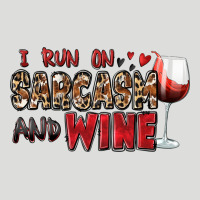 I Run On Sarcasm And Wine Zipper Hoodie | Teevron