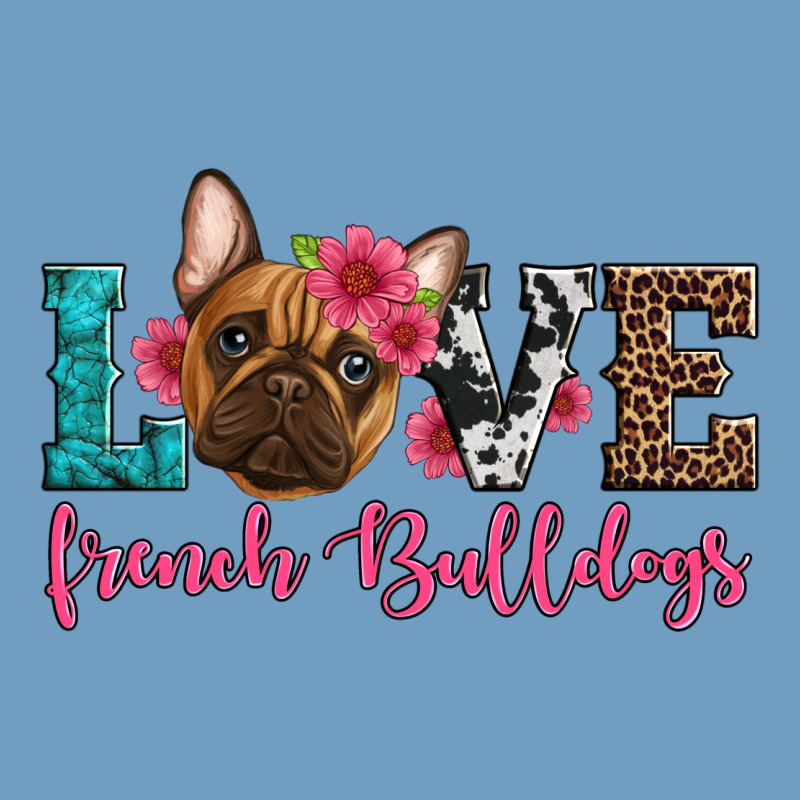 Love French Bulldogs Urban Heavy Tee by Artiststas | Teevron