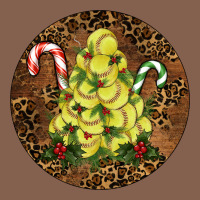 Softball Leopard Christmas Zipper Hoodie | Teevron
