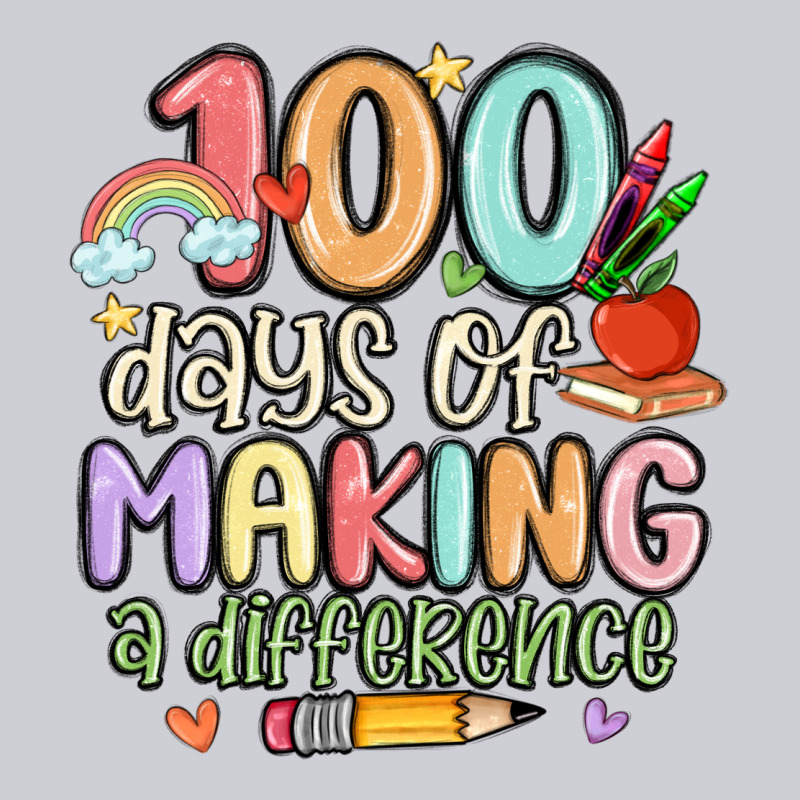 100 Days Of Making A Difference Urban Hoodie by MaliasSmallBusiness | Teevron