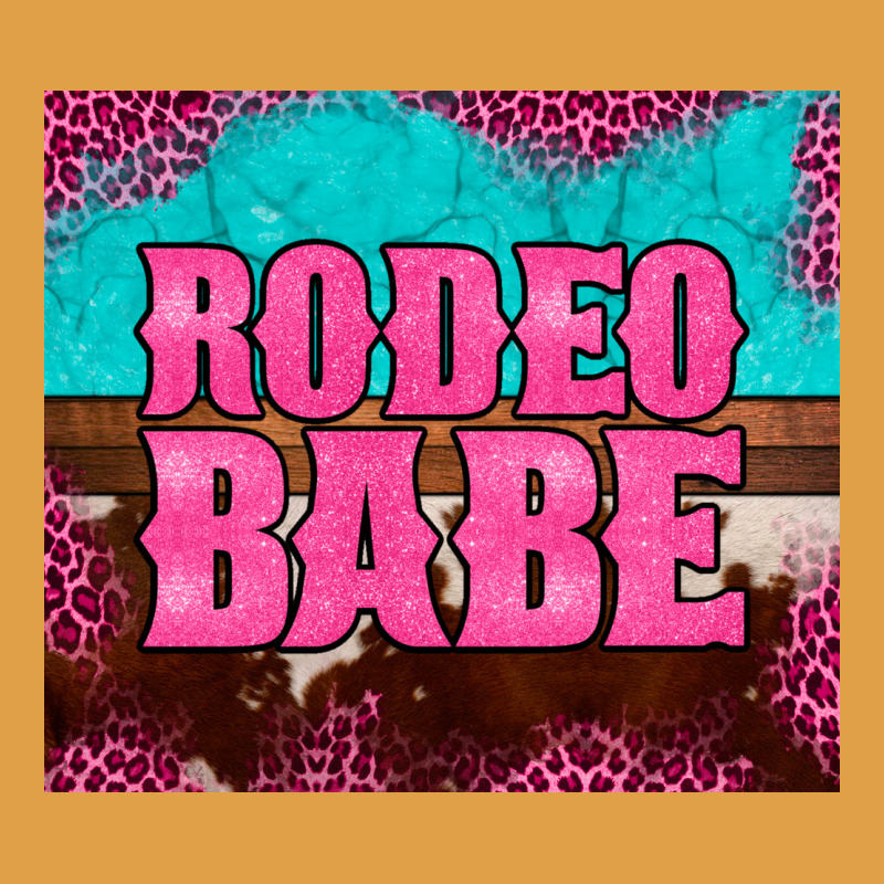 Rodeo Babe Cowhide Leopard Turquoise Premium Hoodie by BarkalooDesign | Teevron
