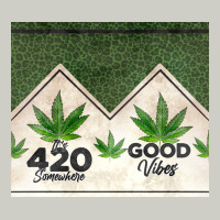 420 Somewhere Good Vibes Weed Tumbler2 Heavyweight Hoodie | Teevron