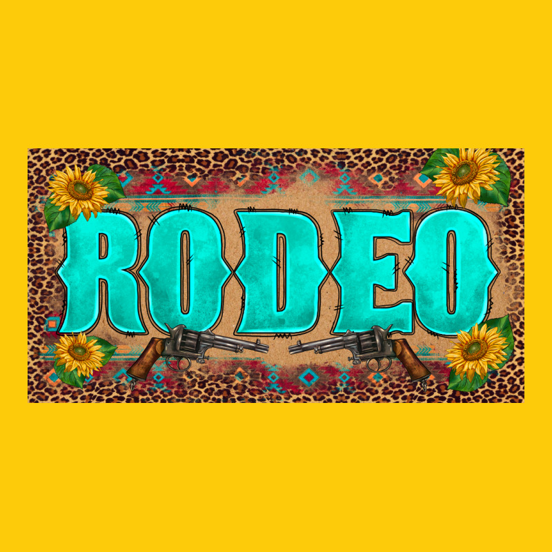 Western Rodeo Sunflowers Weapon  License Plate Template Premium Hoodie by BarkalooDesign | Teevron