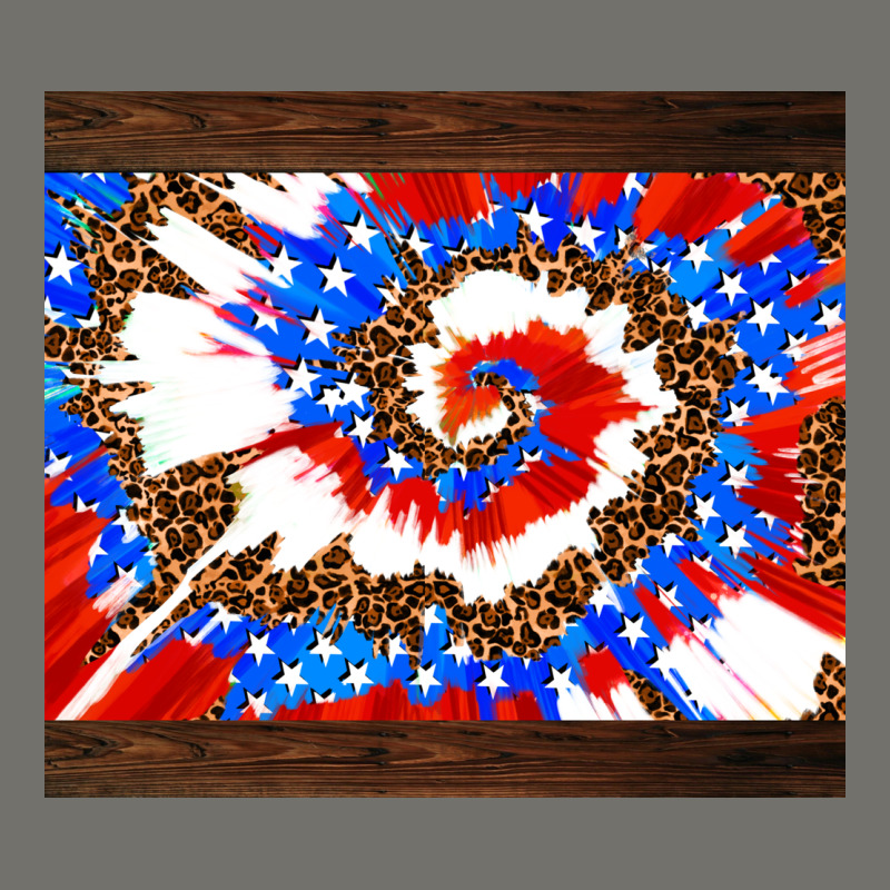 Usa Tie Dye Premium Hoodie by AdoDesignShop | Teevron