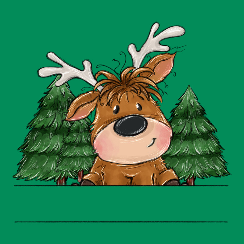 Personalized Christmas Deer Urban Hoodie by MaliasSmallBusiness | Teevron