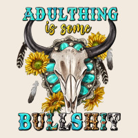 Adulthing Is Some Bullshit With Sanflowers And Gamstone  Tbw Zipper Hoodie | Teevron