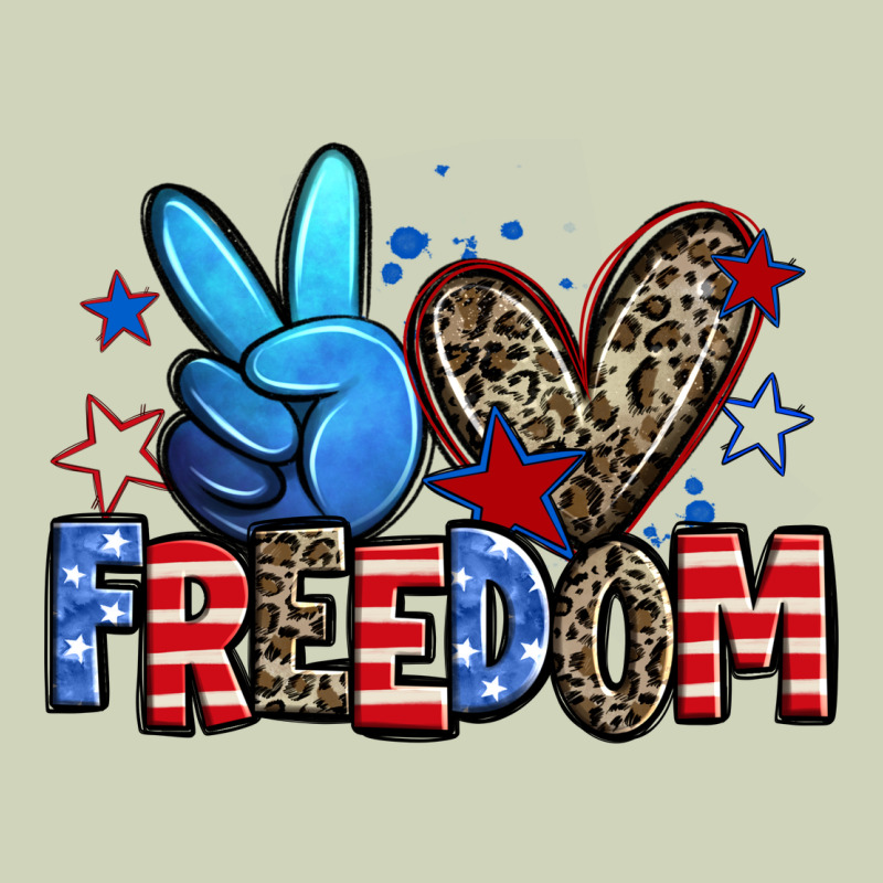 Peace Love Freedom Heavyweight Hoodie by Zillion Design Studio | Teevron