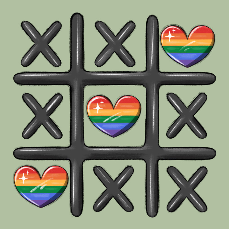 Pride Tic Tac Toe Urban Hoodie by MaliasSmallBusiness | Teevron