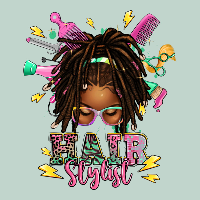 Afro Locs Hair Stylist Messy Bun Tbw Zipper Hoodie by texasbilliewilder | Teevron