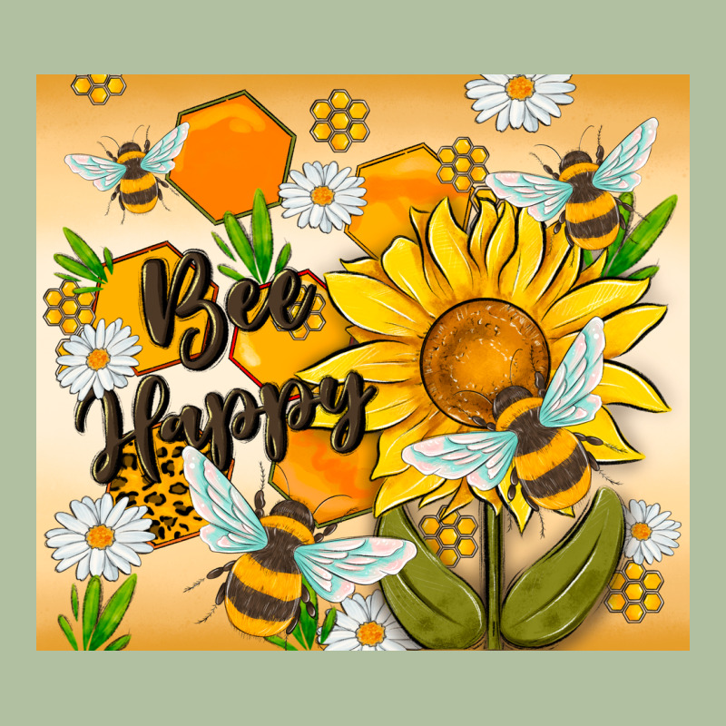 Bee Happy Urban Hoodie by MaliasSmallBusiness | Teevron