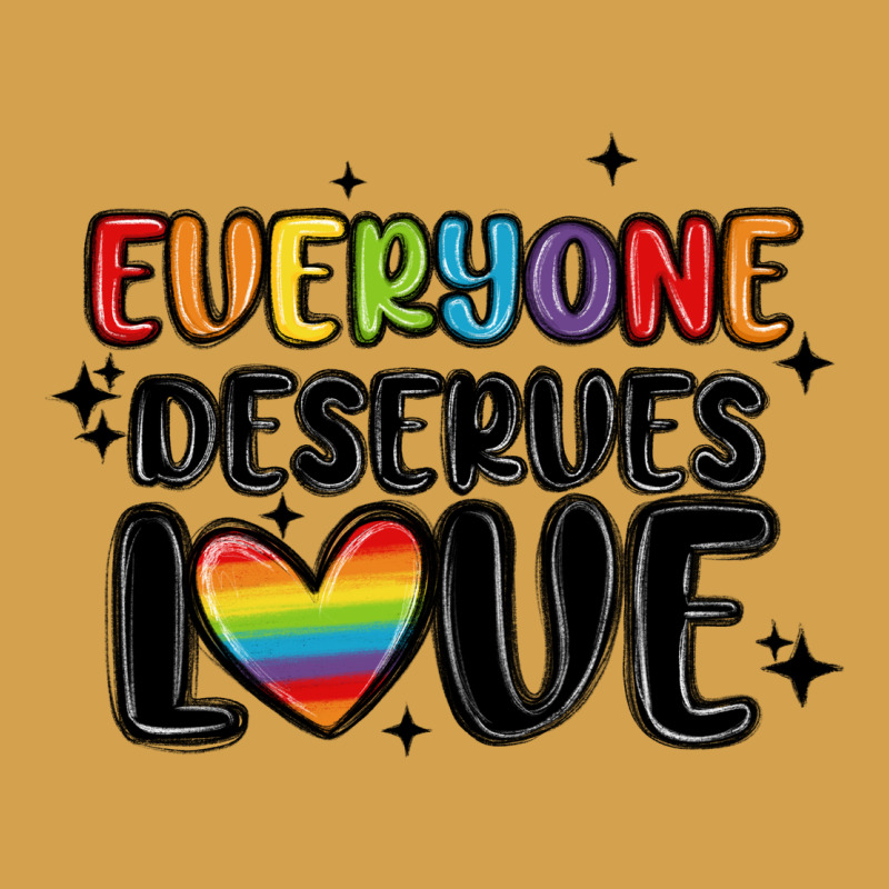 Everyone Deserves Love Urban Hoodie by MaliasSmallBusiness | Teevron