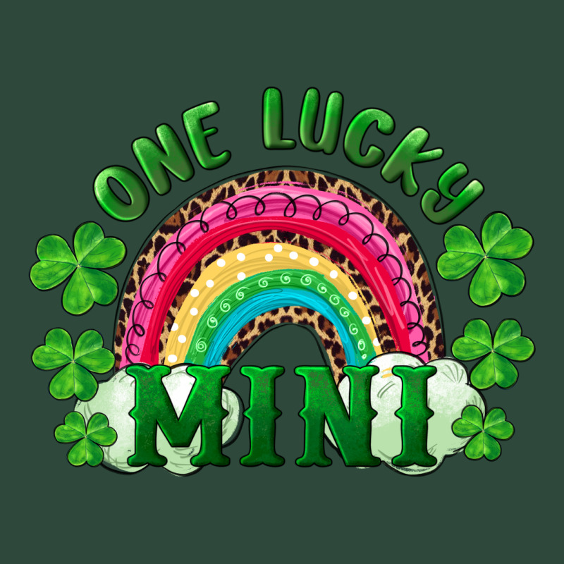St. Patrick's Day One Lucky Mini Zipper Hoodie by RanaPortraitStore | Teevron