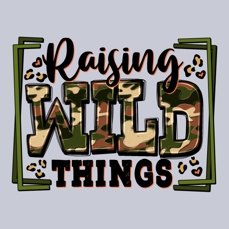 Raising Wild Things Heavyweight Hoodie by Zillion Design Studio | Teevron
