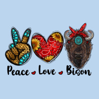 Peace Love Bison Classic Tee | Teevron