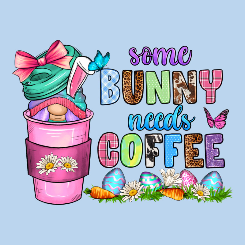 Some Bunny Needs Coffee With Gnomes Classic Tee by Zillion Design Studio | Teevron