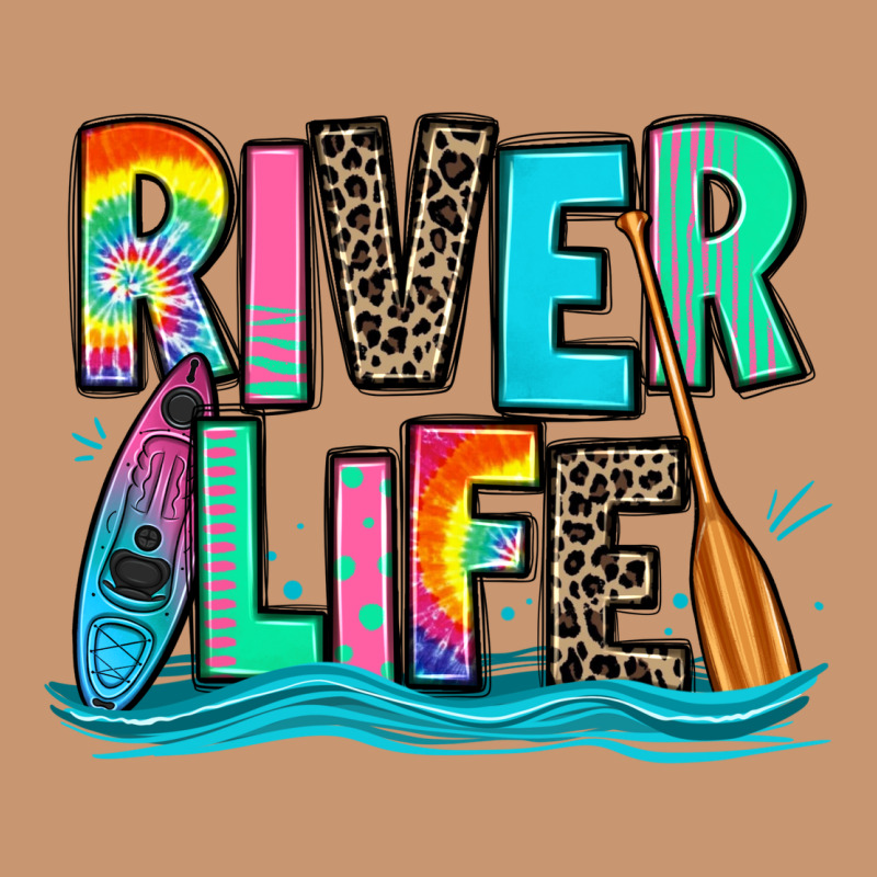 River Life Kayaking Heavyweight Hoodie by Zillion Design Studio | Teevron