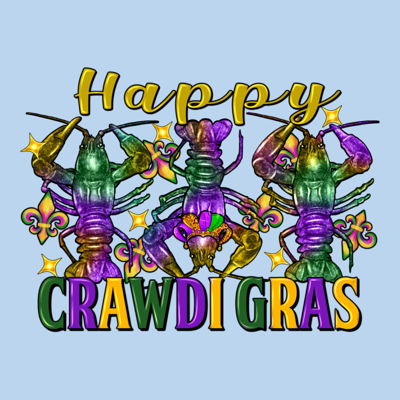 Happy Crawdi Gras Mardi Gras Crawfish Classic Tee by FaDigitalArtStudio | Teevron