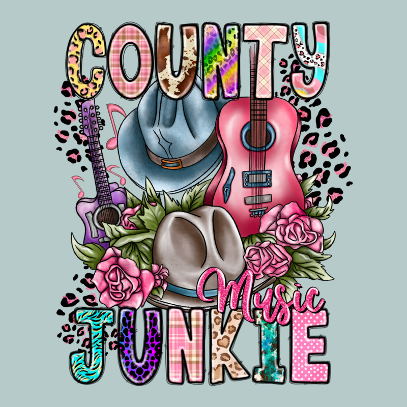 Country Music Junkie Heavy Core Tee by CowhideDigitalArt | Teevron