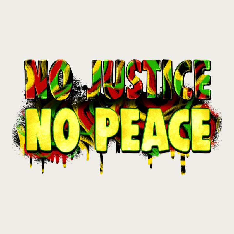 No Justice No Peace Zipper Hoodie by Zillion Design Studio | Teevron