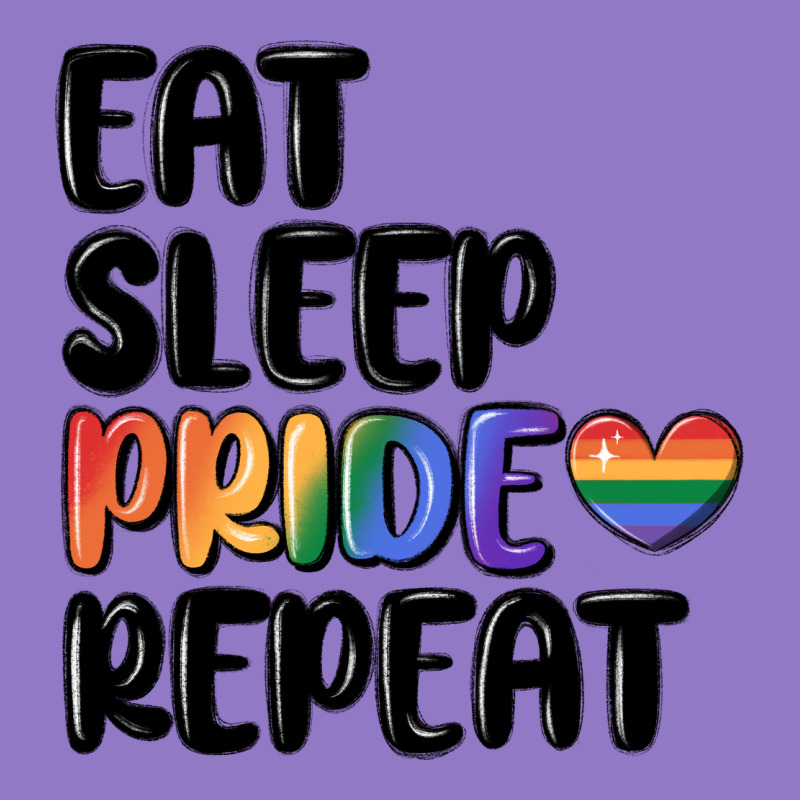 Eat Sleep Pride Repeat Urban Hoodie by MaliasSmallBusiness | Teevron