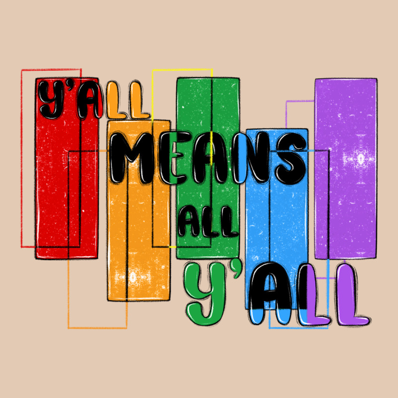 Y'all Means All Y'all Urban Hoodie by MaliasSmallBusiness | Teevron