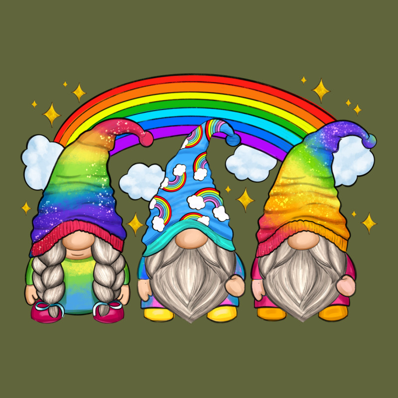 Rainbow Gnomes Classic Tee by Zillion Design Studio | Teevron