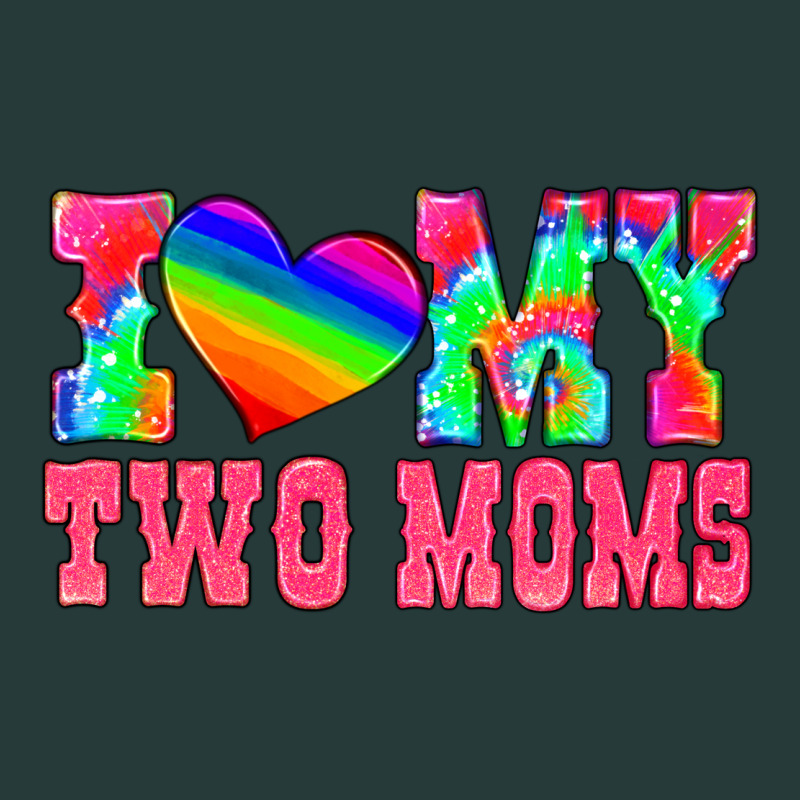 I Love My Two Moms Premium Sweatshirt by HRA Design Shop | Teevron