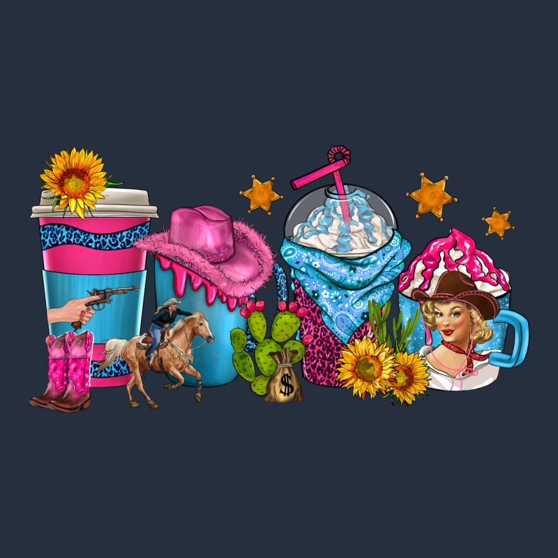 Cowgirl Coffee Cups Zipper Hoodie by texasbilliewilder | Teevron