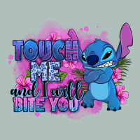 Touch Me And I Will Bite You Stitch Heavyweight Hoodie | Teevron