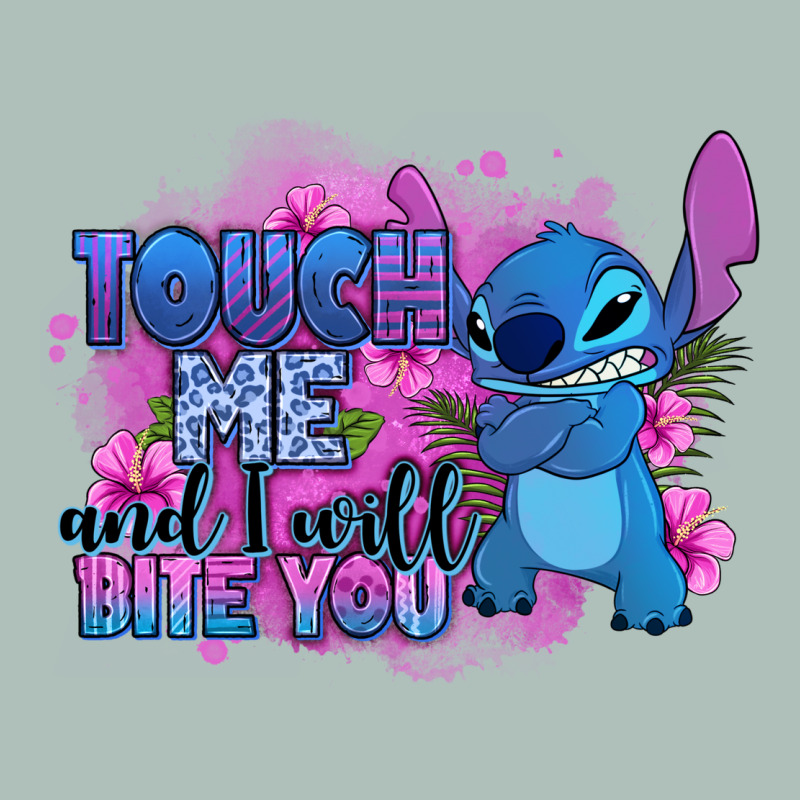 Touch Me And I Will Bite You Stitch Heavyweight Hoodie by Zillion Design Studio | Teevron