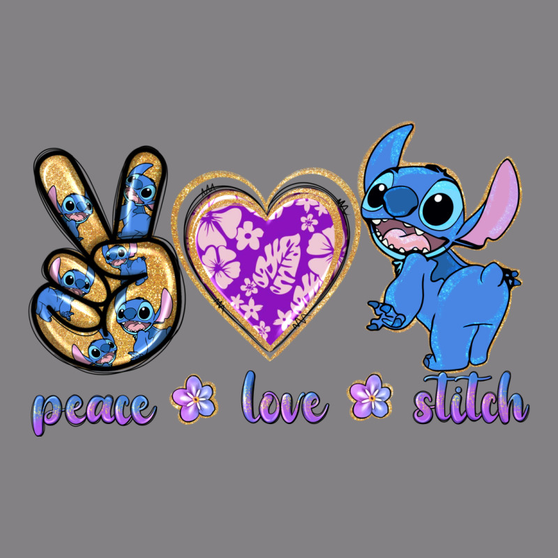 Peace Love Stitch Heavyweight Hoodie by texasbilliewilder | Teevron