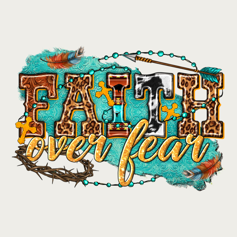 Faith Over Fear Zipper Hoodie by texasbilliewilder | Teevron