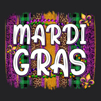 Mardi Gras Fleur De Lis Brush Stroke Vintage Tee | Teevron