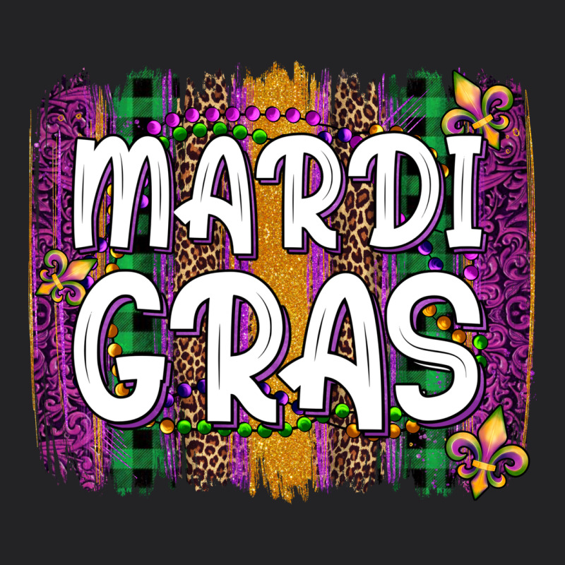 Mardi Gras Fleur De Lis Brush Stroke Vintage Tee by Artiststas | Teevron
