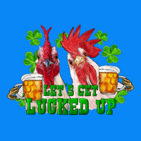 St. Patrick's Day Roosters Let's Get Lucked Up Zipper Hoodie | Teevron