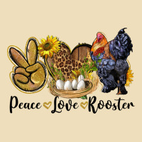 Peace Love Rooster Premium Hoodie | Teevron