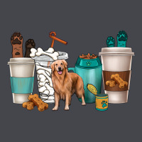 Golden Retriever Dog Coffee Cups Classic Tee | Teevron