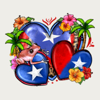 Puerto Rico Hearts Zipper Hoodie | Teevron