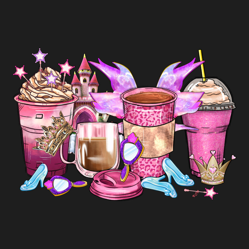 Princess Coffee Cups Heavyweight Hoodie by Zillion Design Studio | Teevron