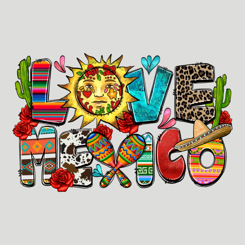 Love Mexico Zipper Hoodie by Zillion Design Studio | Teevron