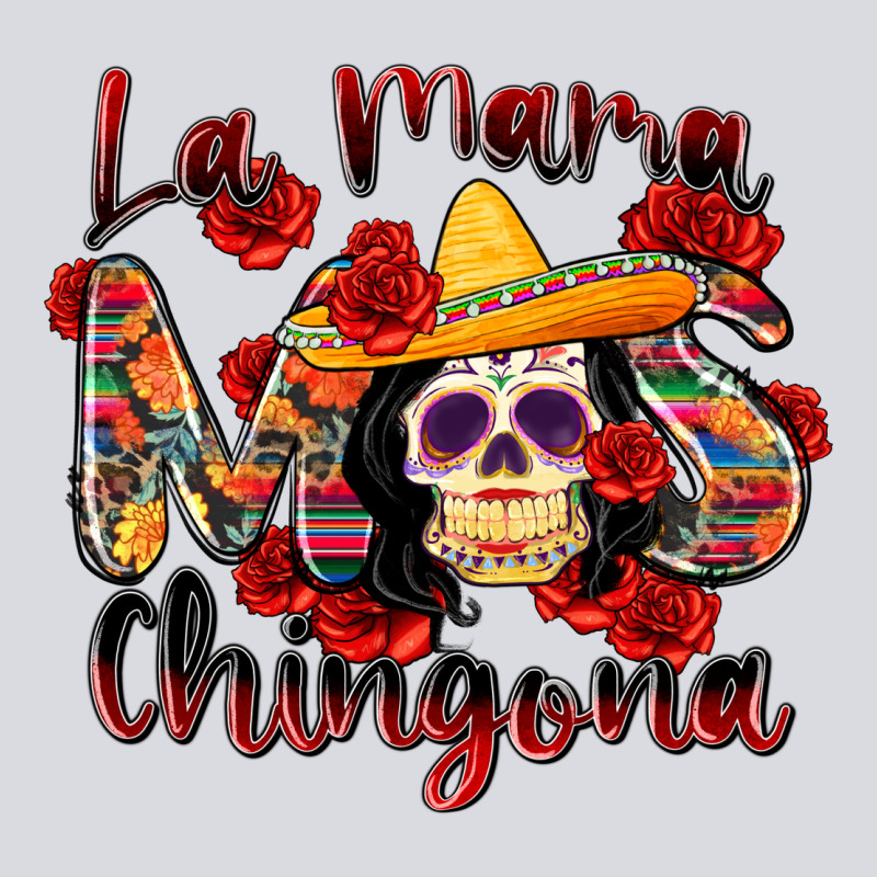 La Mama Mas Chingona Zipper Hoodie by Zillion Design Studio | Teevron