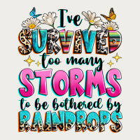 Ive Survived Too Many Storms To Be Bothered By Raindrops Zipper Hoodie | Teevron