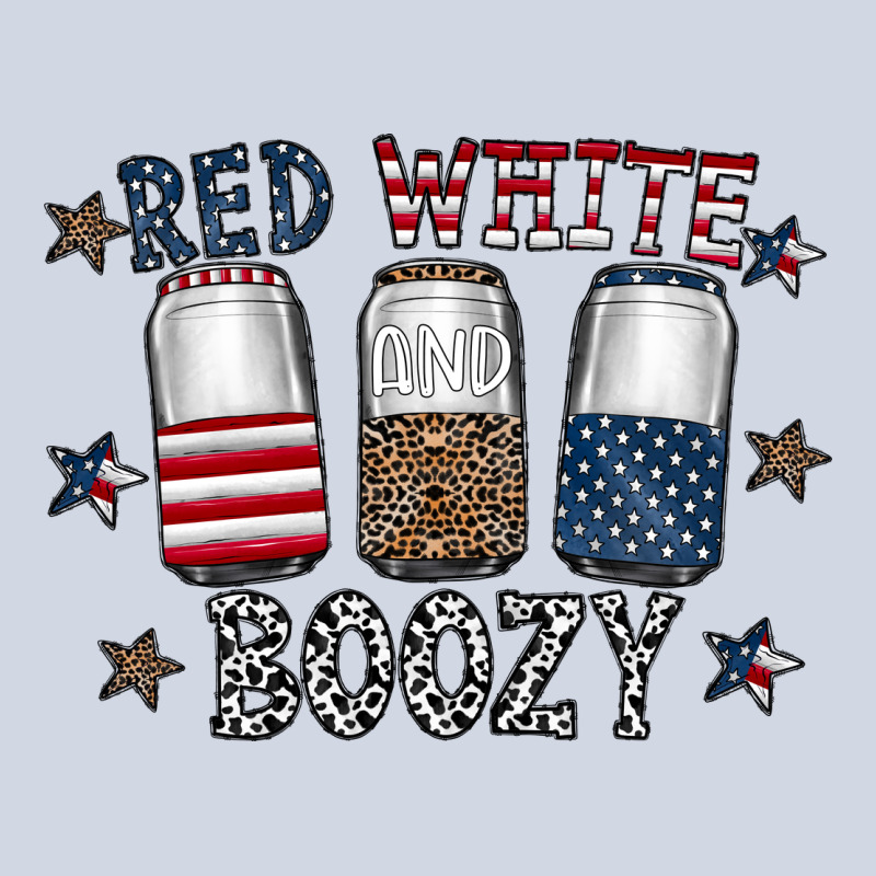 Red White Boozy Premium Sweatshirt by CowhideDigitalArt | Teevron