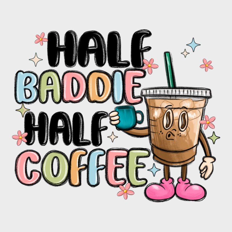 Half Baddie Half Coffee Urban Hoodie by MaliasSmallBusiness | Teevron