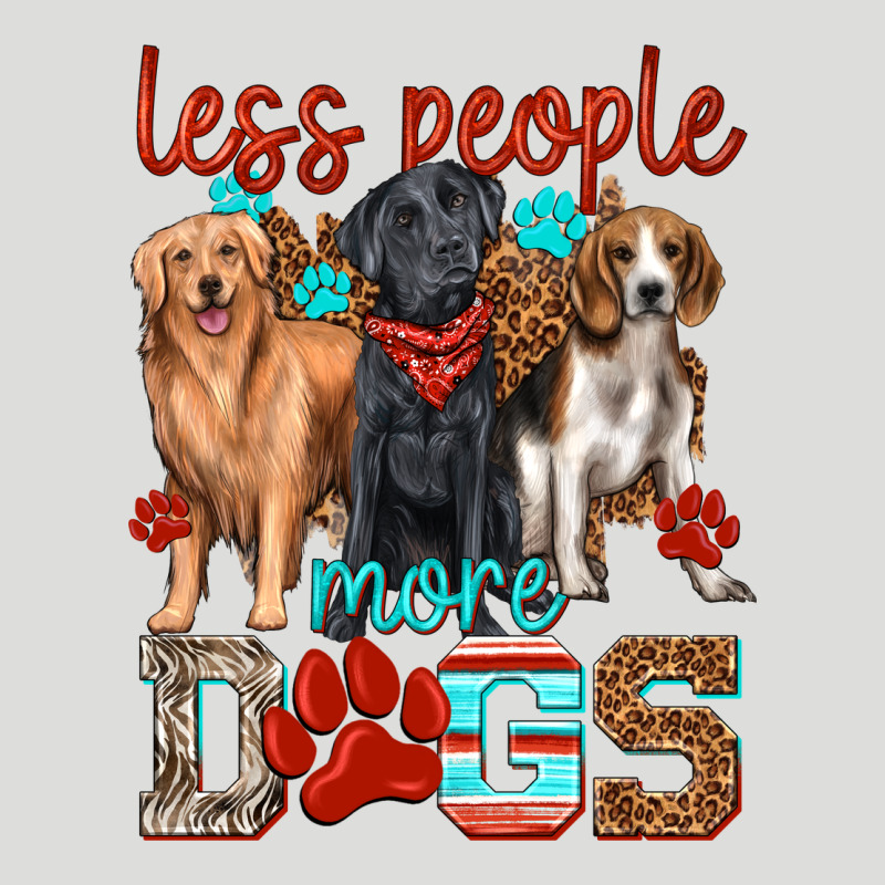 Less People More Dogs Zipper Hoodie by texasbilliewilder | Teevron