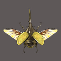 Hercules Beetle With Wings Premium Hoodie | Teevron