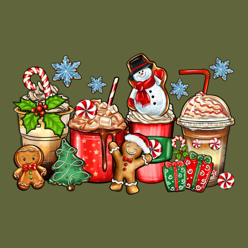 Christmas Coffee Cups Classic Tee by Zillion Design Studio | Teevron