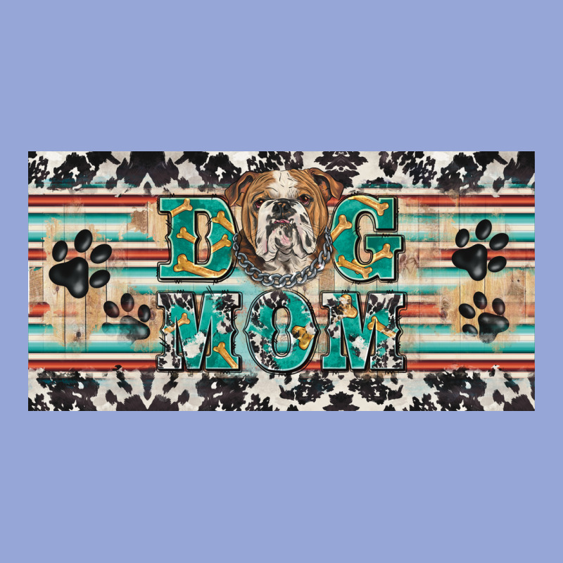 Dog Mom English Bulldog License Plate Template Classic Tee by BarkalooDesign | Teevron