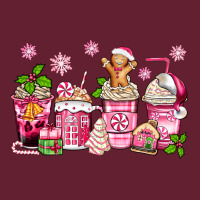 Pink Christmas Coffee Cups Classic Tee | Teevron